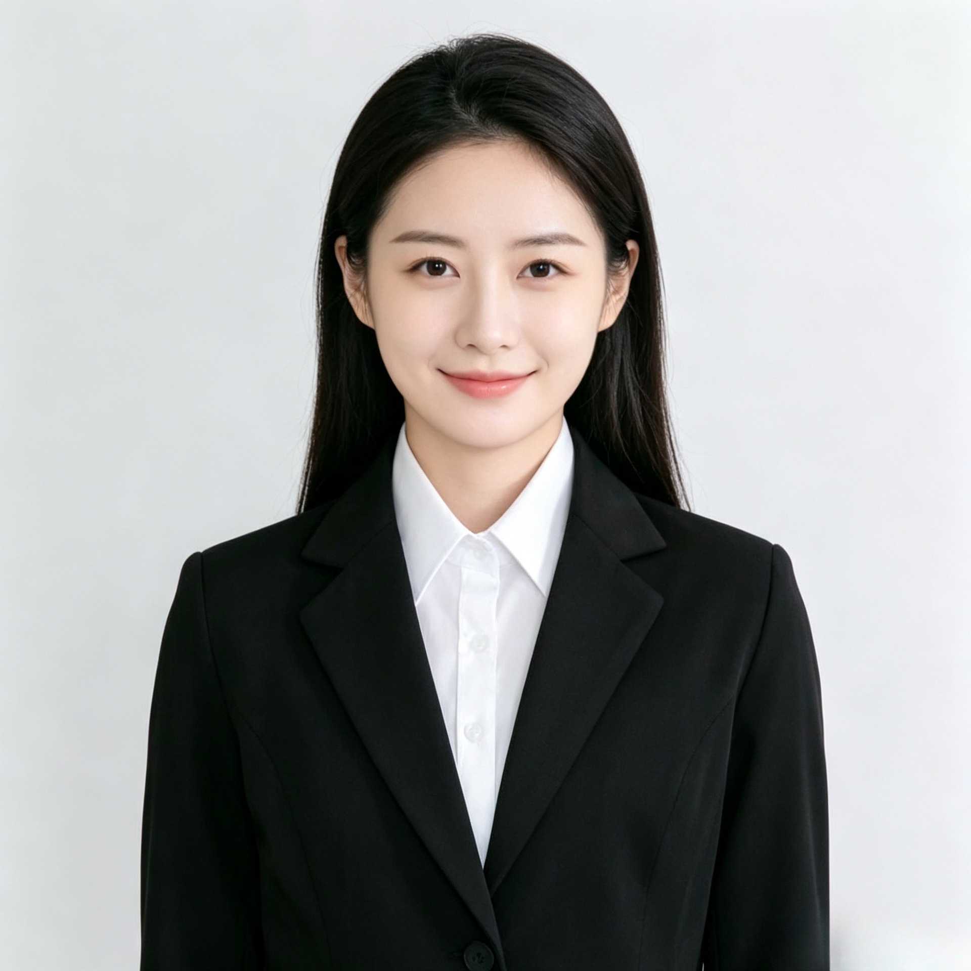 职业女士挺括假领子衬衫打底领领