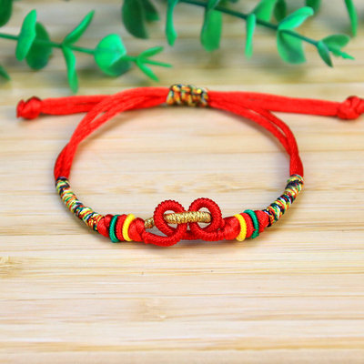 饰品五彩绳编织宝宝端午节五彩绳