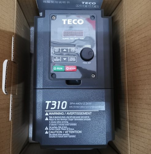 东元T310-4003-H3C 380V 2.2KW现货出口高品质全新变频器