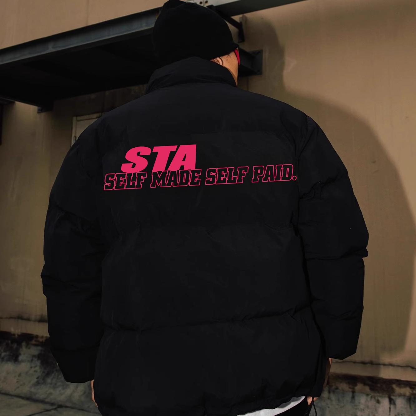 STA官网旗舰店羽绒棉服加厚保暖