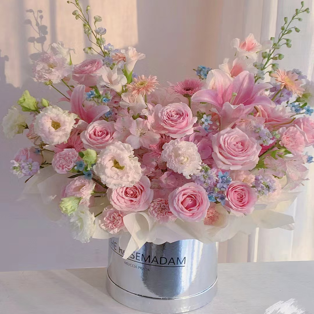 【直播链接鲜花礼物玫瑰花百合直播包邮】云南基地鲜花20%不售后