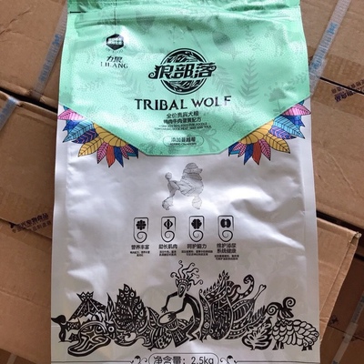 狼部落狗粮斤泰迪贵宾雪纳瑞成犬