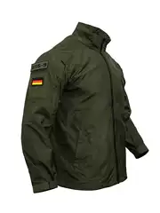 Gsg9 Velcro Spring and Autumn Thin Jacket Men's Outdoor Workwear Tactical Jacket Men's Softshell Jacket