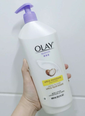 现货 新美版Olay玉兰油烟酰胺VE+VB3不带闪身体乳600ml保湿抗老化