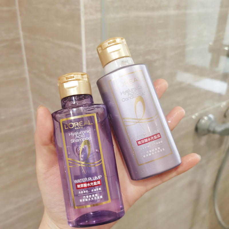 欧莱雅洗发水洗发露100ml 控油蓬松柔顺防脱强韧水光盈润