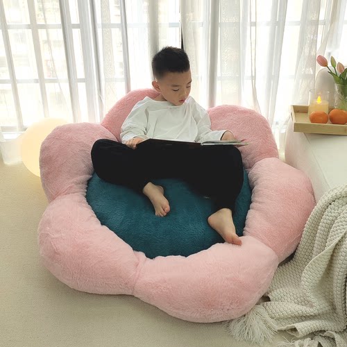 花朵可躺可坐懒人榻榻米