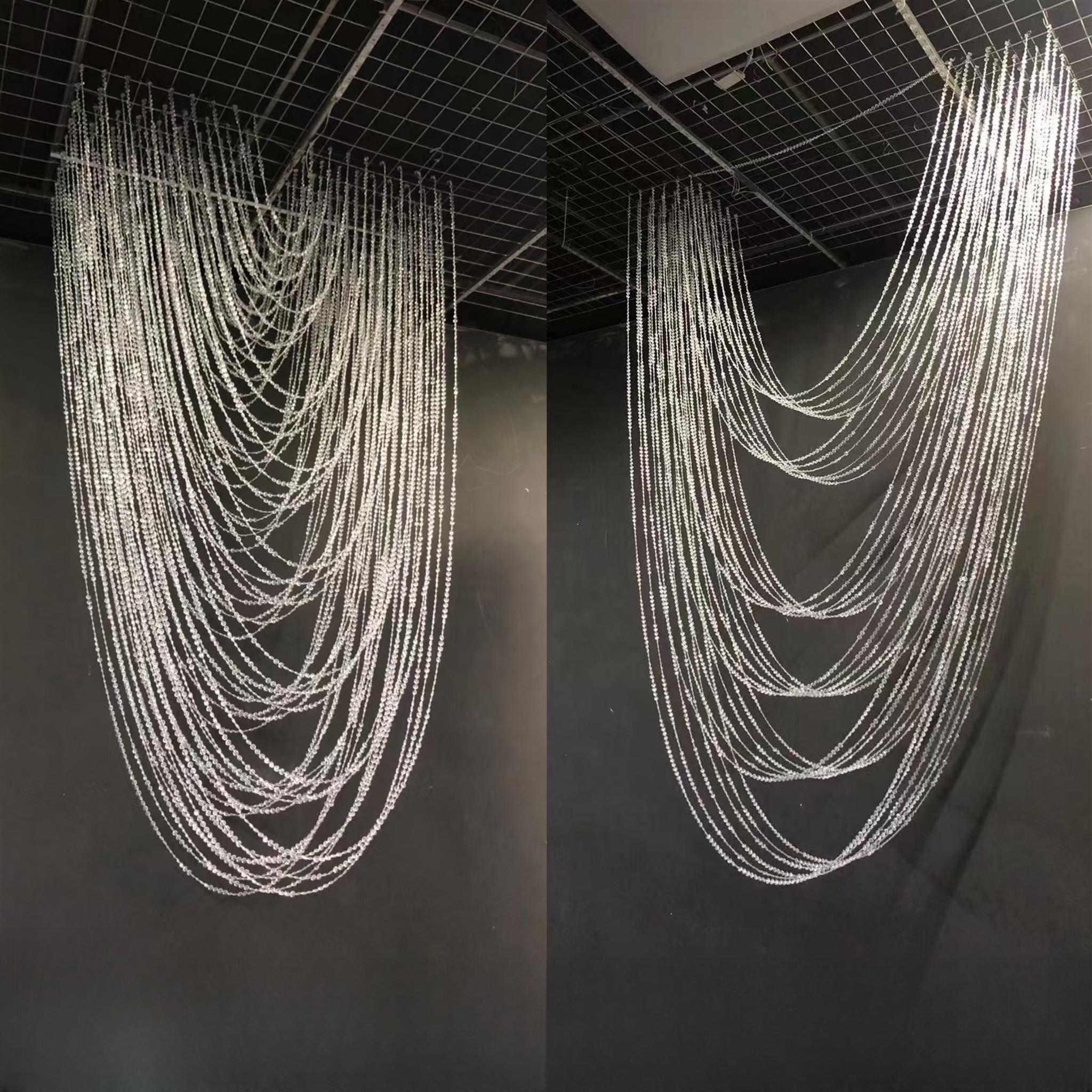 婚礼挂件行云流水婚礼堂水晶