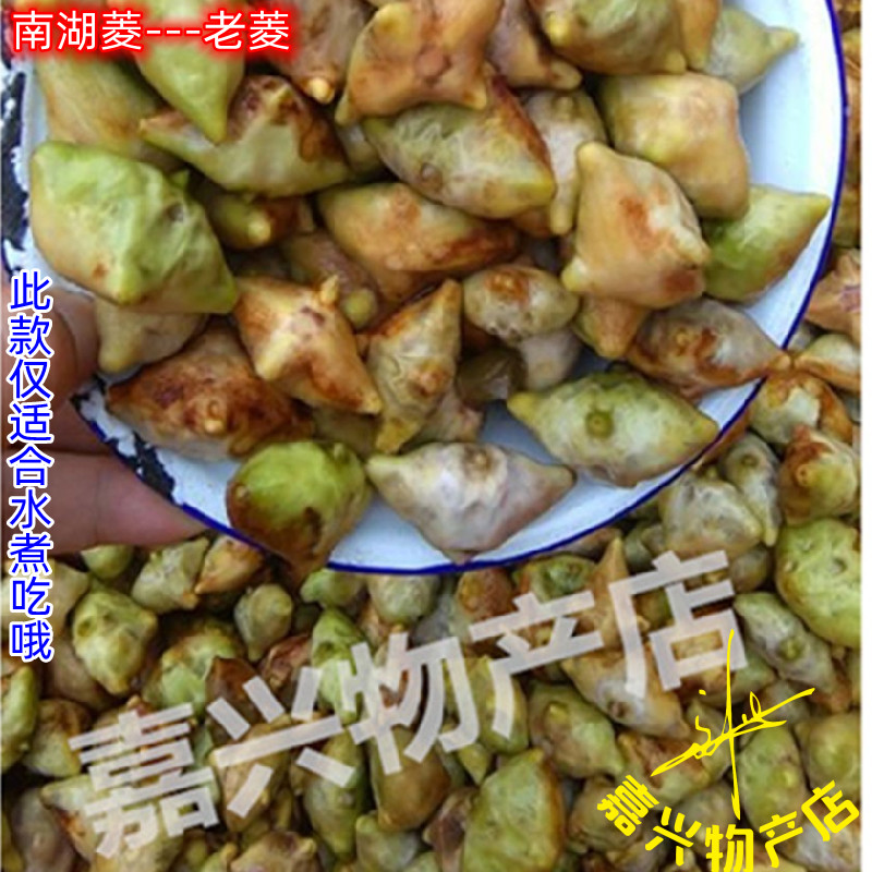 南湖菱老菱角适合煮吃新鲜水果菱