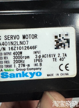 三协伺服驱动器DA22422+电机MA401N2LN07 4议价