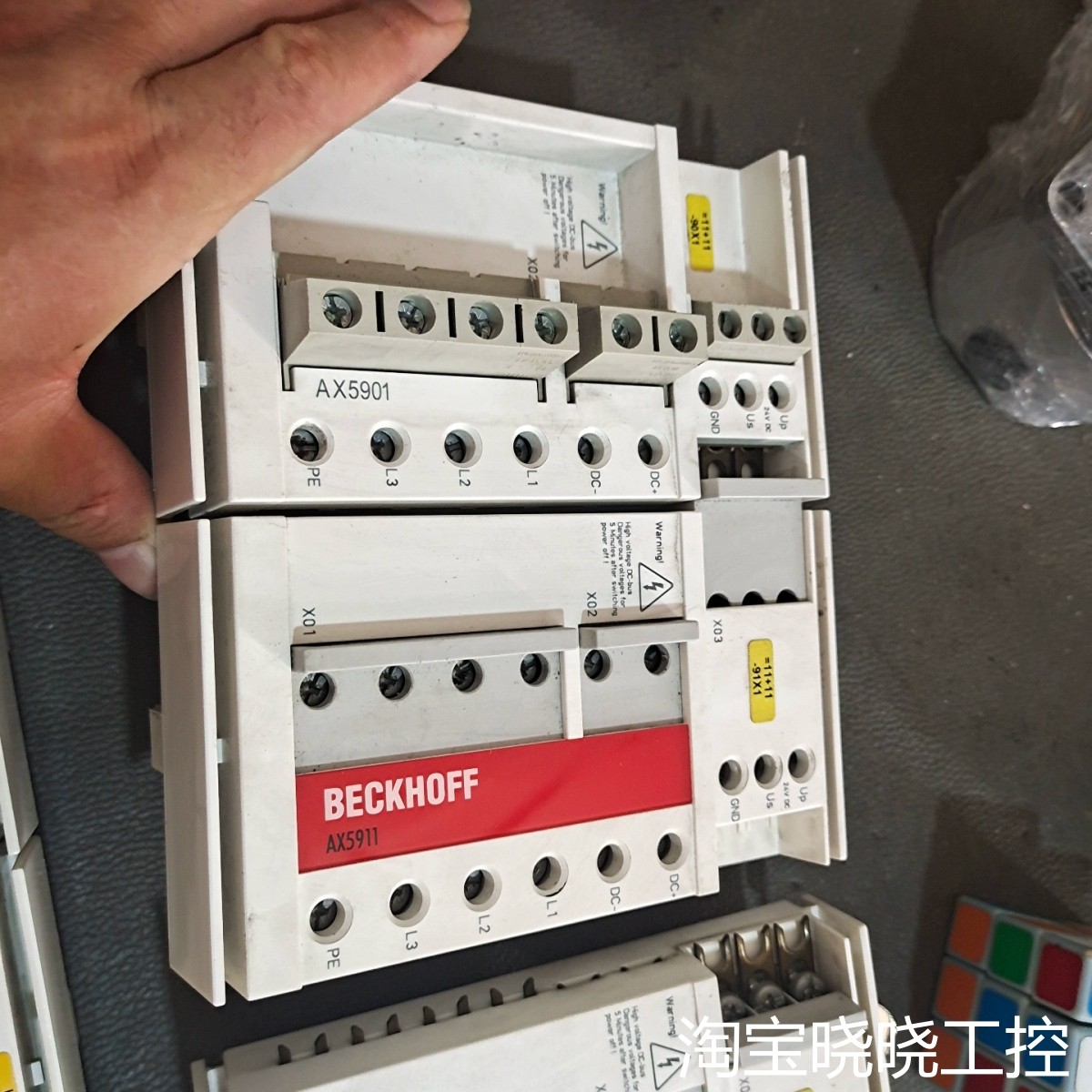 件BECKHOFF倍福驱动器上的插头便宜了，图片是实议价