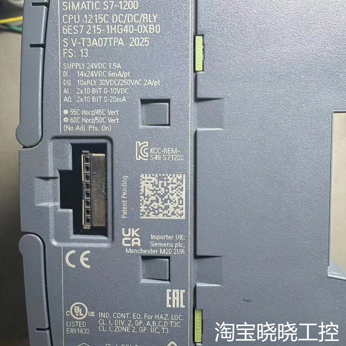 6ES7 215-1HG40-0XB0，实物拍摄，功能议价