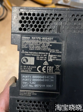 PLC模块NX1P2-9024dt、NX-AD2204议价