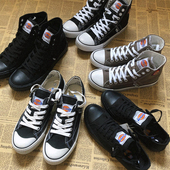 欧美单微瑕高低帮帆布鞋 男黑色外贸出口休闲百搭潮流学生平底女鞋