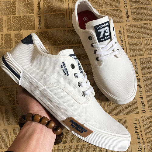 出口老美帆布鞋外贸板鞋男款