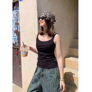 26ss.Part4 三色螺纹背心 带胸垫 花吉0408