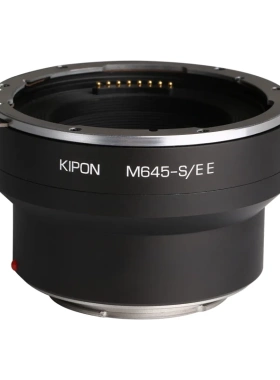 M645-S/E E | 玛米亚645镜头转索尼E相机电子光圈转接环