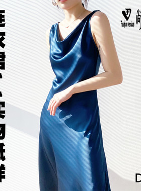 连衣裙纸样女装荡领无袖吊带裙服装缝纫打版图1:1实物纸样BLQ-613
