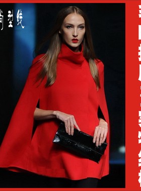 DIY手工服装裁剪版型图纸定制女装呢子大衣风衣1:1实物纸样BFY-7