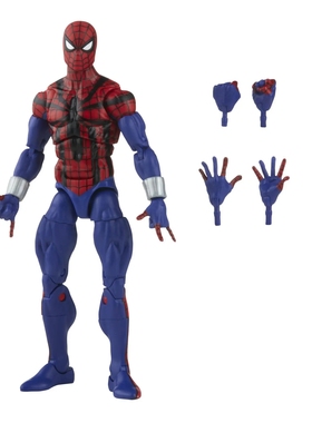 正版非KO全配无盒Marvel Legends 复古挂卡本莱利6寸可动人偶模型