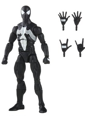 正版散货Marvel Legends 复古挂卡共生体蜘蛛侠非 KO6寸人偶