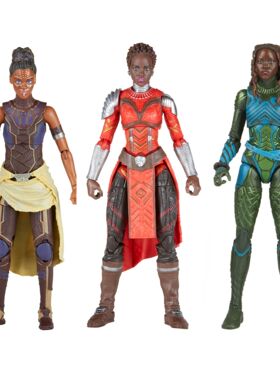 Marvel Legends  黑豹  苏芮 娜吉雅 6寸可动人偶模型