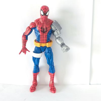 正版Marvel Legends 复古赛博蜘蛛侠 非原配头 无配件6寸可动人偶