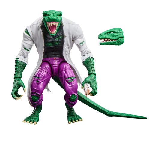 Marvel Legends 蜘蛛侠蜥蜴博士 6寸可动人偶模型