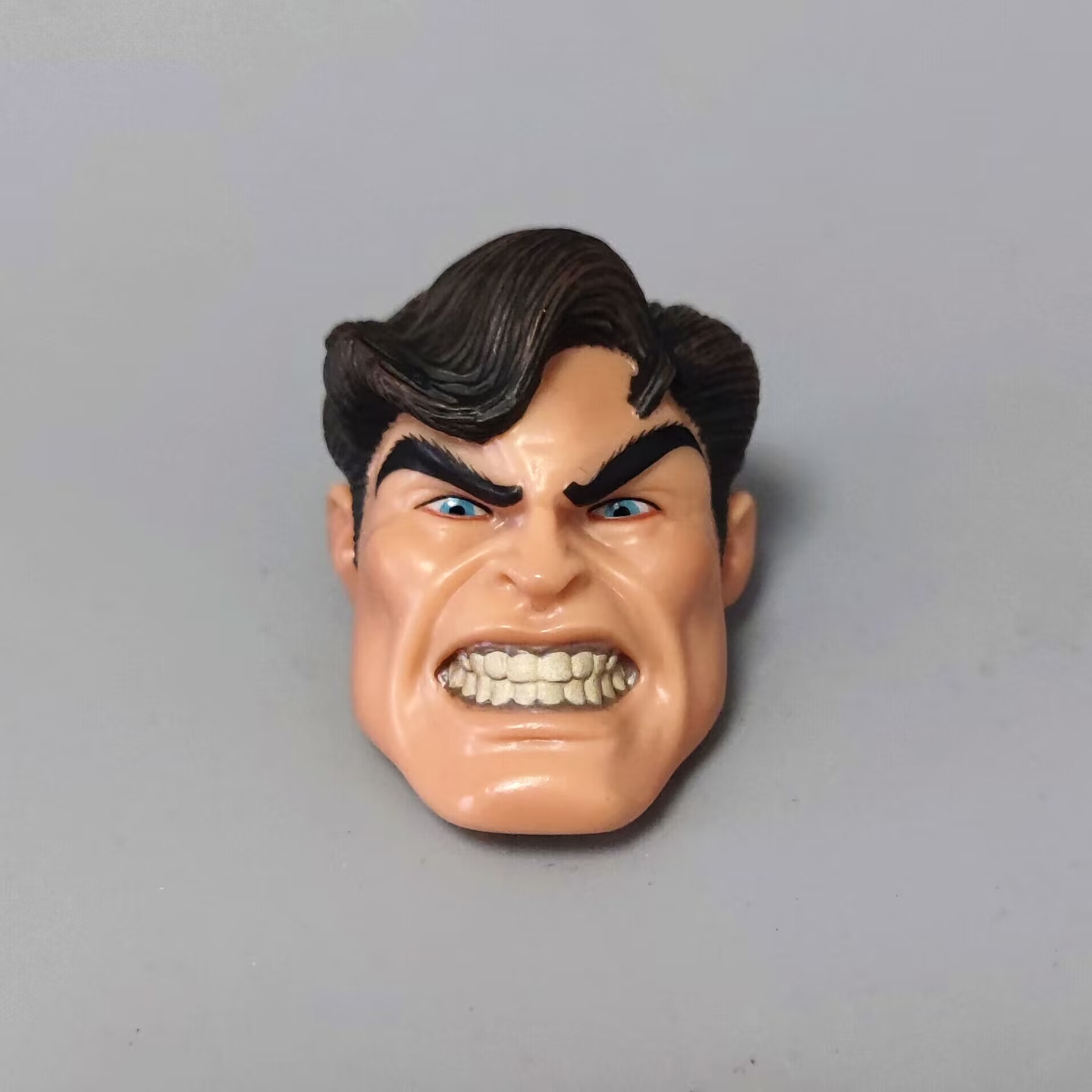 Marvel Select DST 9寸红坦克 铁头的无面罩替换头配件 可动模型