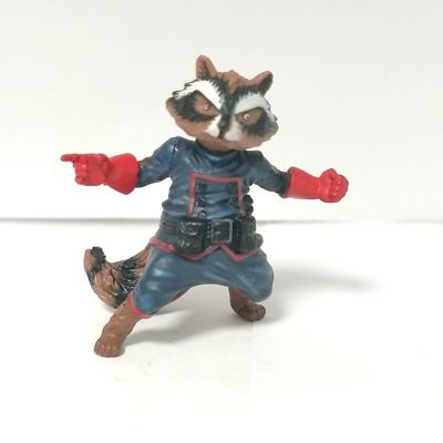 marvel universe3.75寸5厘米高银河护卫队火箭浣熊无配件可动人偶