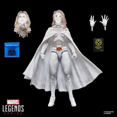 现货Marvel Legends X战警 白皇后钻石形态 限定版 6寸可动人偶
