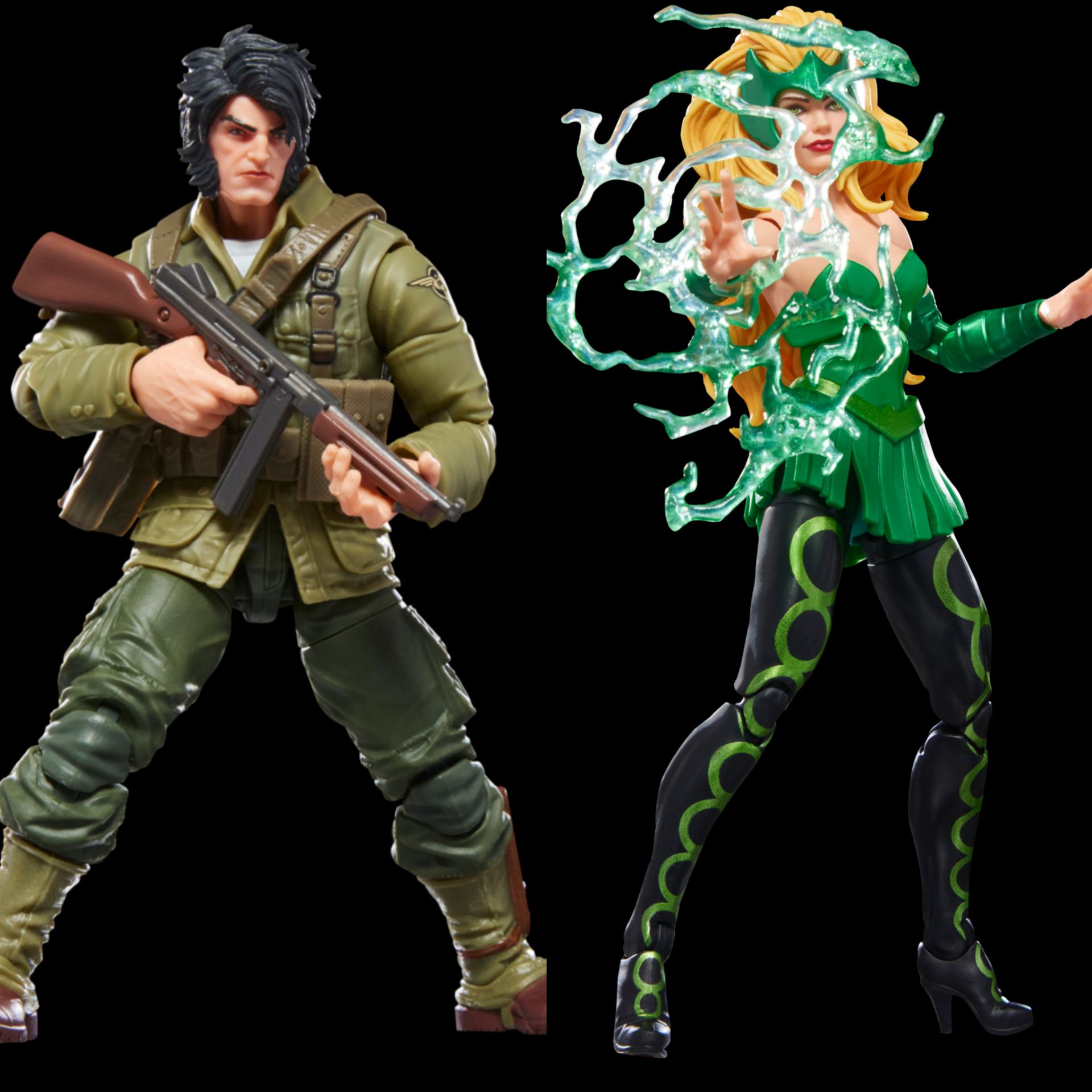 Marvel Legends 二战金刚狼 魅惑女巫 刽子手套6寸可动人偶模型