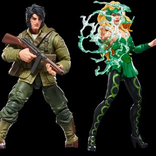 Marvel Legends 二战金刚狼 魅惑女巫 刽子手套6寸可动人偶模型