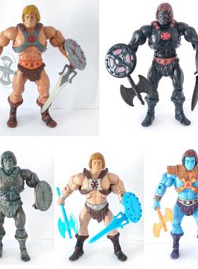 KO散货宇宙巨人希曼MOTUC 原色 黑色 铜色 蓝色希曼 6寸可动人偶