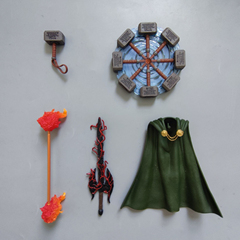 Marvel Legends雷神锤子火焰领主法杖纳尔黑死剑搭配6寸武器配件