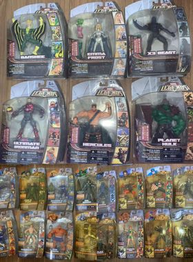 绝版老货Toybiz Marvel Legends歼灭者套巢穴女王套罗南套6寸人偶