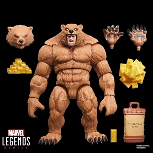 Marvel Legends 超凡蜘蛛侠 灰熊人 8寸可动人偶模型