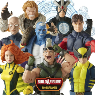 Marvel 6寸人偶 Legends音波女沖擊波金剛狼劍齒虎達爾文碎骨者套