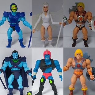 正版宇宙巨人希曼骷髅王鹦鹉仙子凯尔多复古系列5.5寸超可动散货