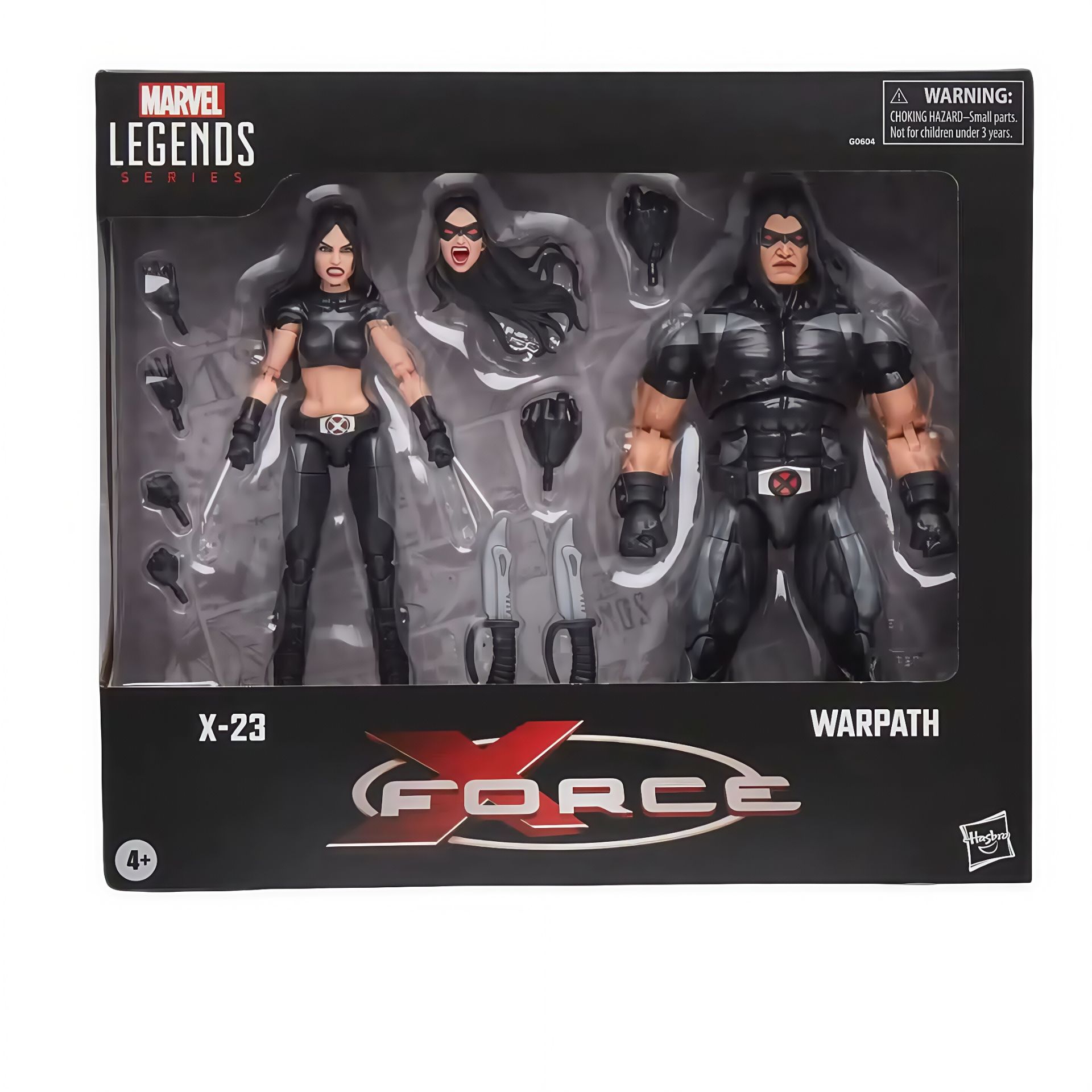 现货Marvel Legends X战警 武器X23 征途2人组6寸可动人偶模型