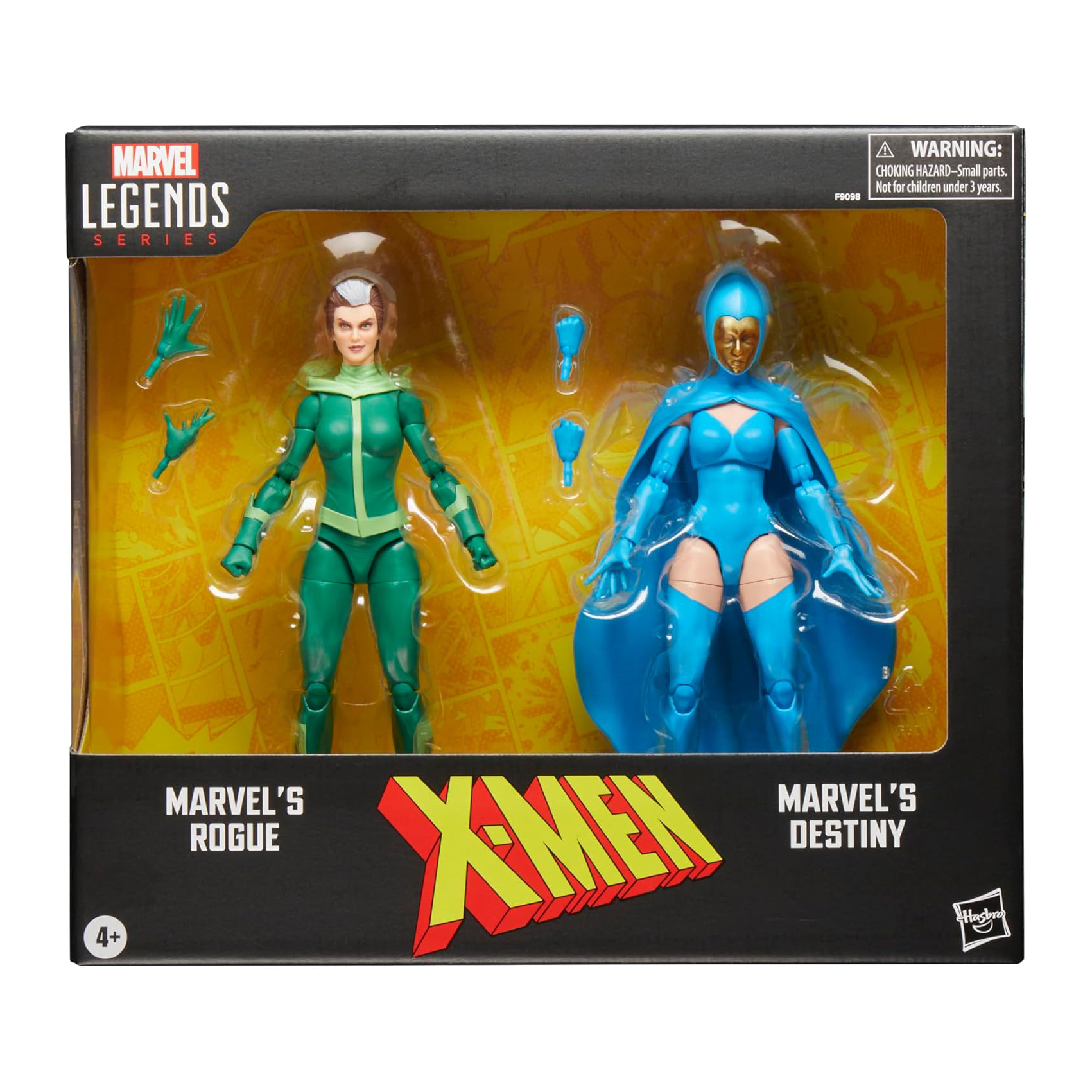 Marvel Legends X战警 命运女小淘气二人组6寸可动人偶