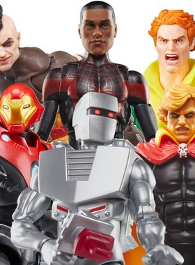 现货Marvel Legends术士亚当终极钢铁侠迈尔斯戴肯海妖ROM6寸人偶