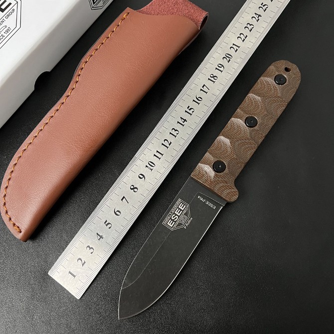 阳江刀户外刀22ESEE Camp-Lore PR4 丛林小直刀