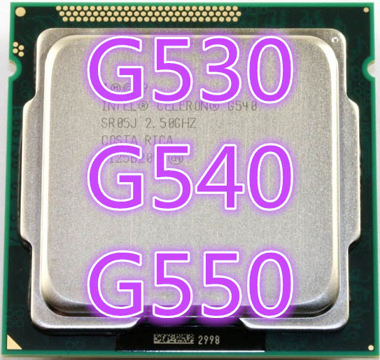Intel/Ó¢ÌØ¶ûG530 G540 G550 G620 G630 G640 1155Ë«ºËCPU±£Ò»Äê