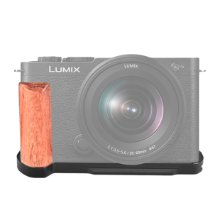 适用松下LUMIX S9相机木头手柄S9 L型快装 板保护底座带阿卡快装