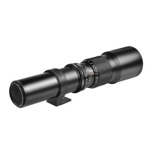 500MM 望远摄定焦手动镜头T口转换微单反相机打鸟探月拍花景
