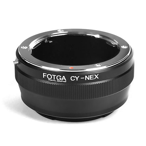CY卡口镜头转接索尼微单相机
