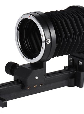 适用于佳能EOS EF口镜头单反相机近摄皮腔微距接环圈单轨BELLOWS