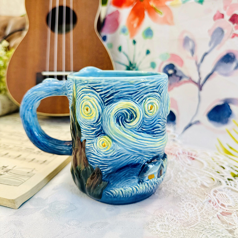 星空杯创意个性潮流水杯奶杯茶杯