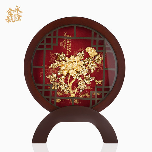 金箔装饰画框桌面摆件