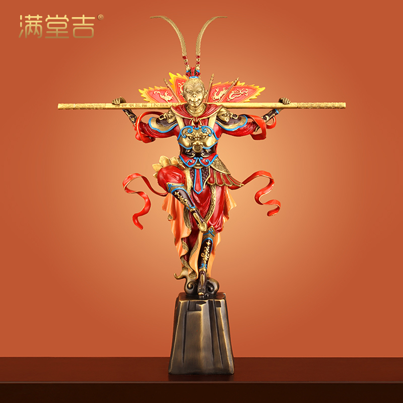 纯铜孙悟空齐天大圣铜摆件装饰品